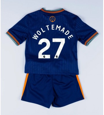 Newcastle United Nick Woltemade #27 Tredje trøje Børn 2025-26 Kort ærmer (+ korte bukser)